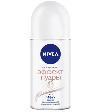 Nivea део шарик женский эффект пудры 50 мл