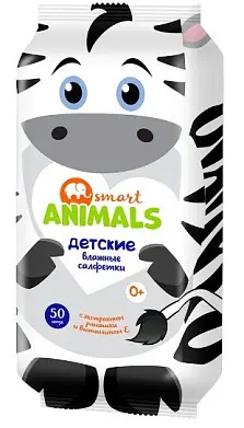 Smart animals №50 детские с ромашкой и витамином e
