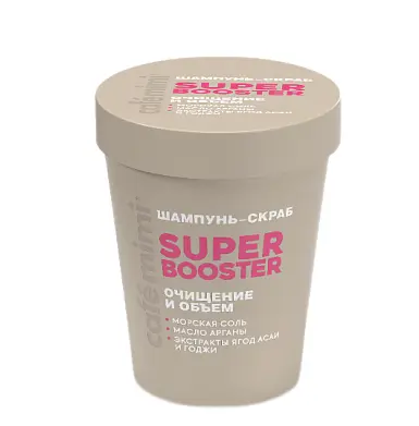 Cafe Mimi COLOURS шампунь скраб для волос super очищение и объем 310 г