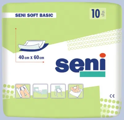 BELLA Пеленки гигиенические SENI по 10 шт 40*60 soft 