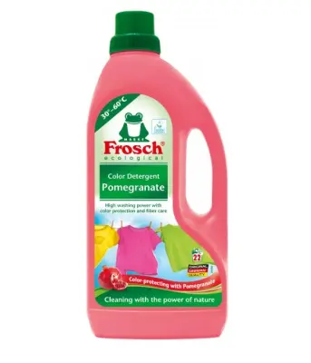 Frosch жидкое средство для стирки концентрированное Гранат 1,5л 