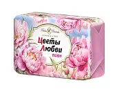 Невская Косметика туалетное мыло цветы любви пион 90 г