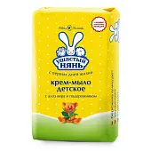 Ушастый Нянь крем мыло с алоэ вера и подорожником 90 г