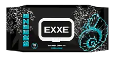 Exxe men влажные салфетки микс breeze&silver 120 шт