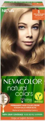 Nevacolor Natural Colors стойкая крем краска для волос 9. блондин очень светлый 