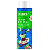 Wonder Lab детский экогель для душа арбузный бабл гам 0,38 л