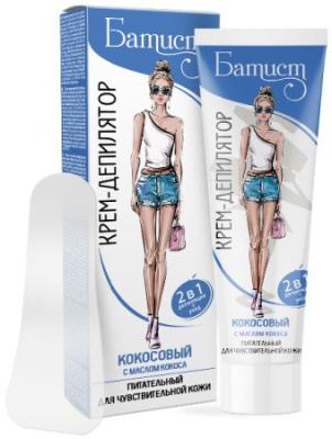 Батист крем депилятор кокосовый 100 мл 