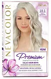 Nevacolor Е стойкая крем краска для волос 10.1 PLATINUM пепельный светлый платиновый