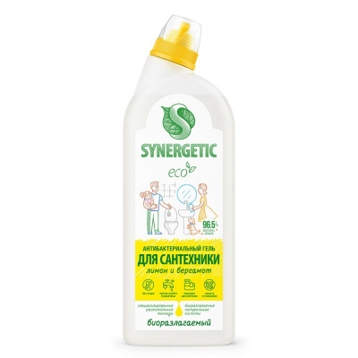 Synergetic средство для сантехники кристальная чистота 0,7 л 