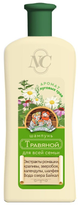 Невская Косметика шампунь для всех типов волос травяной 400мл 