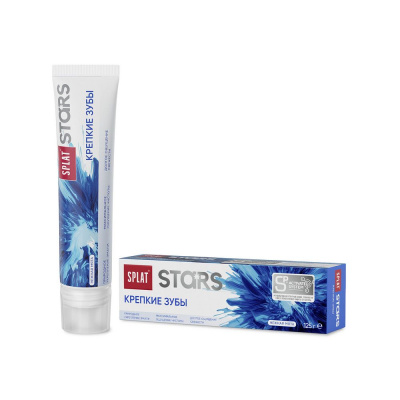 Splat stars зубная паста крепкие зубы 125 г 