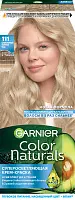 Garnier суперосветляющая крем краска для волос color naturals оттенок 111 суперосветляющий платиновый блонд