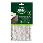 Master FRESH эко насадка для всех типов полов микрофибра бархат увеличенный размер 1 шт