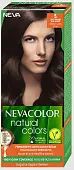 Nevacolor Natural Colors стойкая крем краска для волос 5. светлый шатен