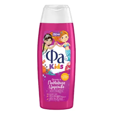 Фа гель для душа русалочка 250 мл 