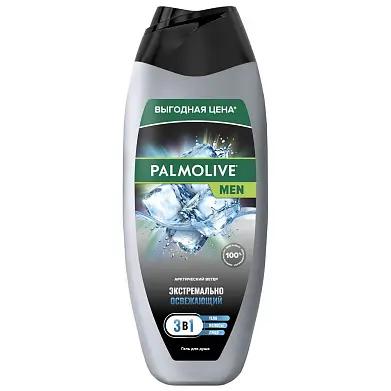 Palmolive душ гель for men 3 в1 арктический ветер 450 мл