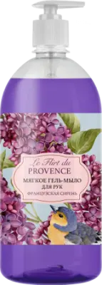 Le Flirt Du Provence мягкое гель мыло для рук французская сирень 1000 мл 