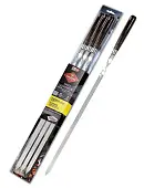 Forester набор шампуров больших в блистере 6 шт с дерев ручками