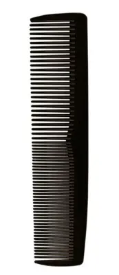 Lei гребень пластиковый 017 без ручки черный 