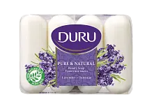 Duru pure natural туалетное мыло лаванда 4*85 г