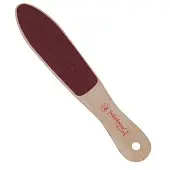 терка для ног solinberg двухсторонняя деревянная основа без лака наждачная поверхностью 60/120