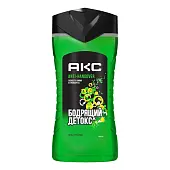 Акс гель для душа мужской парфюмированный освежающий перезагрузка лайм и грейпфрут 250 мл