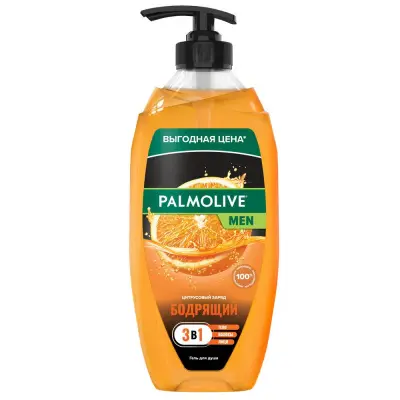 Palmolive душ гель for men цитрусовый заряд бодрящий 750 мл 