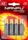 Nanfu Батарейка щелочная AA (4шт.)