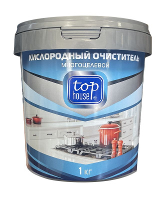 Top House пятновыводитель кислородный многоцелевой 1 кг 