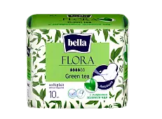 BELLA Прокладки Green, 10 шт.уп. (с экстрактом зеленого чая)
