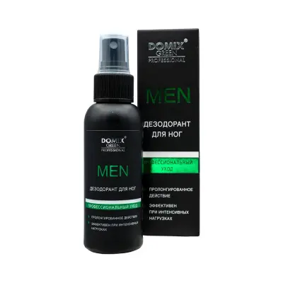 Domix gp дезодорант для ног men 100 мл 