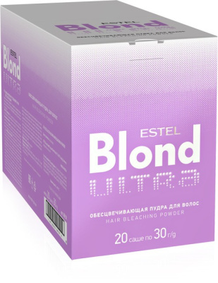 Обесцвечивающая пудра для волос ESTEL ONLY ULTRA BLOND, 30гр 