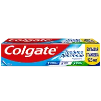 Colgate зубная паста тройное действие 125 мл