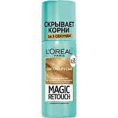 Magic Retouch тонирующий спрей для мгновенного закрашивания отросших корней оттенок светло русый 75 мл