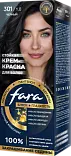 Fara nc new стойкая крем краска для волос 301/1.0  черный