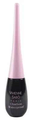 Vivienne Sabo подводка для глаз тон 01 Угольно-черная, жидкая, водостойкая 
