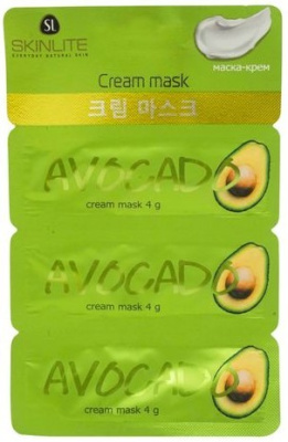 Skinlite маска крем авокадо 