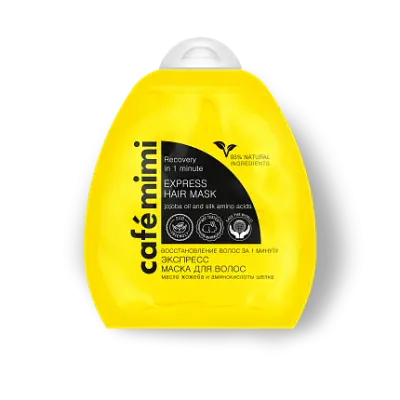 КМД Экспресс маска д/волос 'д/восстановления поврежденных волос за 1 минуту' Масло жожоба и протеины 
