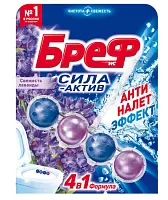 Бреф сила актив свежесть лаванды чистящий блок для туалета 50 г