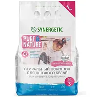 Synergetic гипоаллергенный стиральный порошок для детского белья baby 3 кг