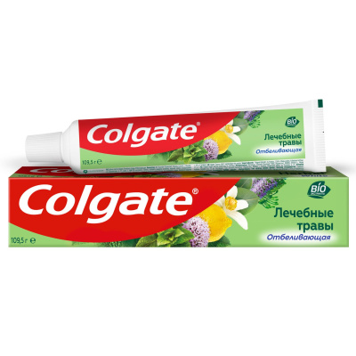 Colgate зубная паста лечебные травы отбеливающая 75 мл 