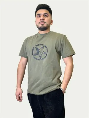 Black Поло тёмный хаки XL 