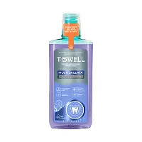 Tiswell ополаскиватель для полости рта от кариеса налета неприятного запаха и зубного камня защита 500 мл
