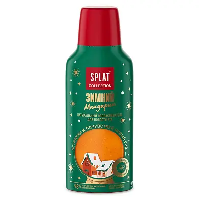Splat collection ополаскиватель для полости рта зимний мандарин 275 мл