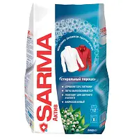Sarma актив для всех типов стирки ландыш 800 г