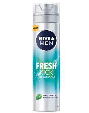 Nivea Men гель для бритья экстремальная свежесть fresh 200 мл