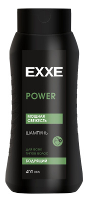 Exxe men шампунь бодрящий power 400 мл 
