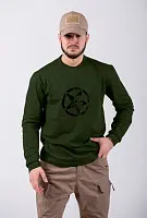 Black Rams Пуловер тёмный хаки XL