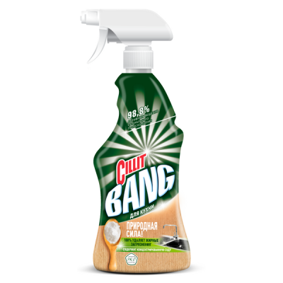 Cillit Bang чистящее средство для кухни природная сила сода 450 мл 