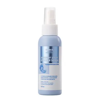 Domix gp дезодорант для ног от пота и запаха 100 мл 